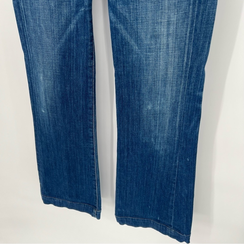 Citizens of Humanity Bootcut Jeans Stretch Low Rise Whiskered USA Made Women 26 - Picture 2 of 14
